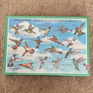 Hummingbirds of the United States 300 Piece Puzzle‎
